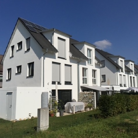 Neubau 2 Doppelhäuser, Baujahr 2015, Stuttgart-Plieningen 